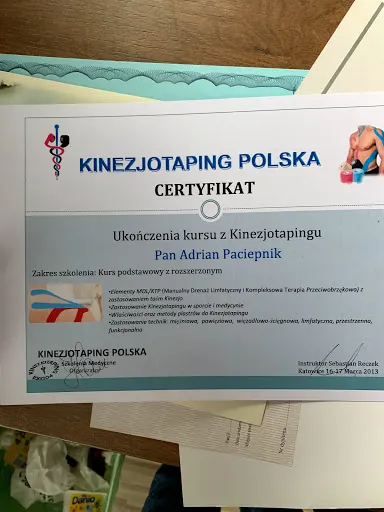 Rehabilitacja Radomsko OSTEOMED Fizjoterapia i Osteopatia Adrian Paciepnik